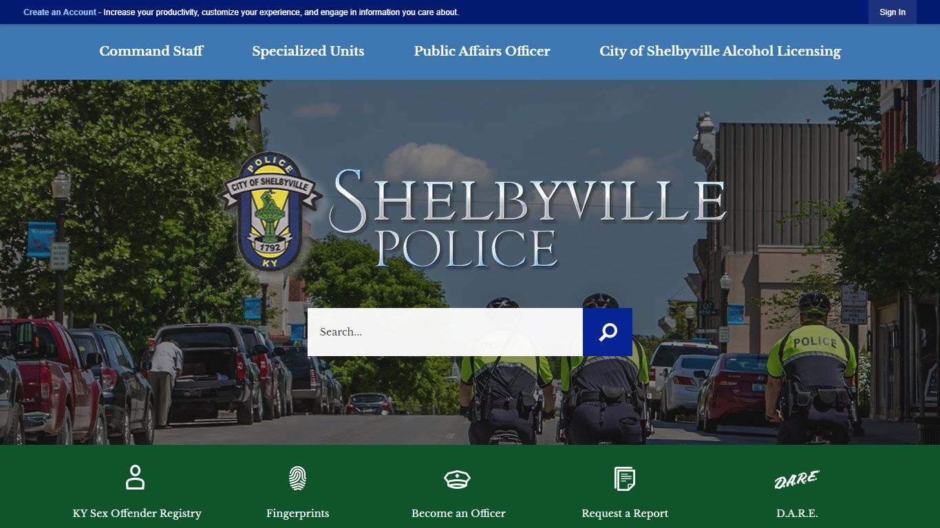 Police Department | Shelbyville, KY